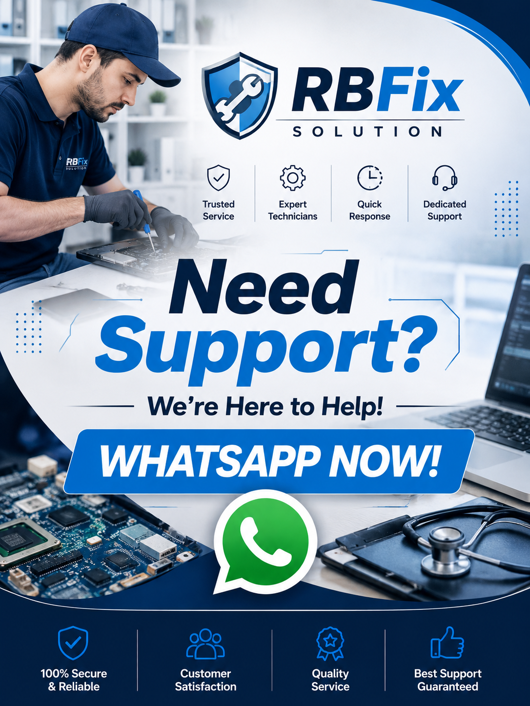 RB Fix Solution technical support and repair services